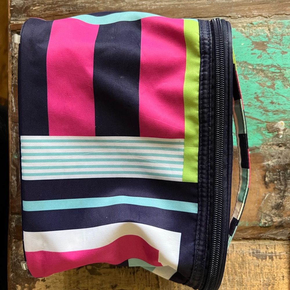 Multi colored travel bag